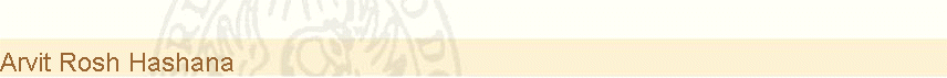 Arvit Rosh Hashana