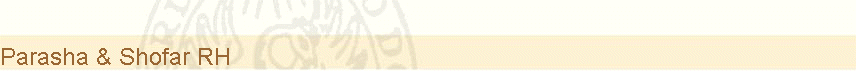 Parasha & Shofar RH